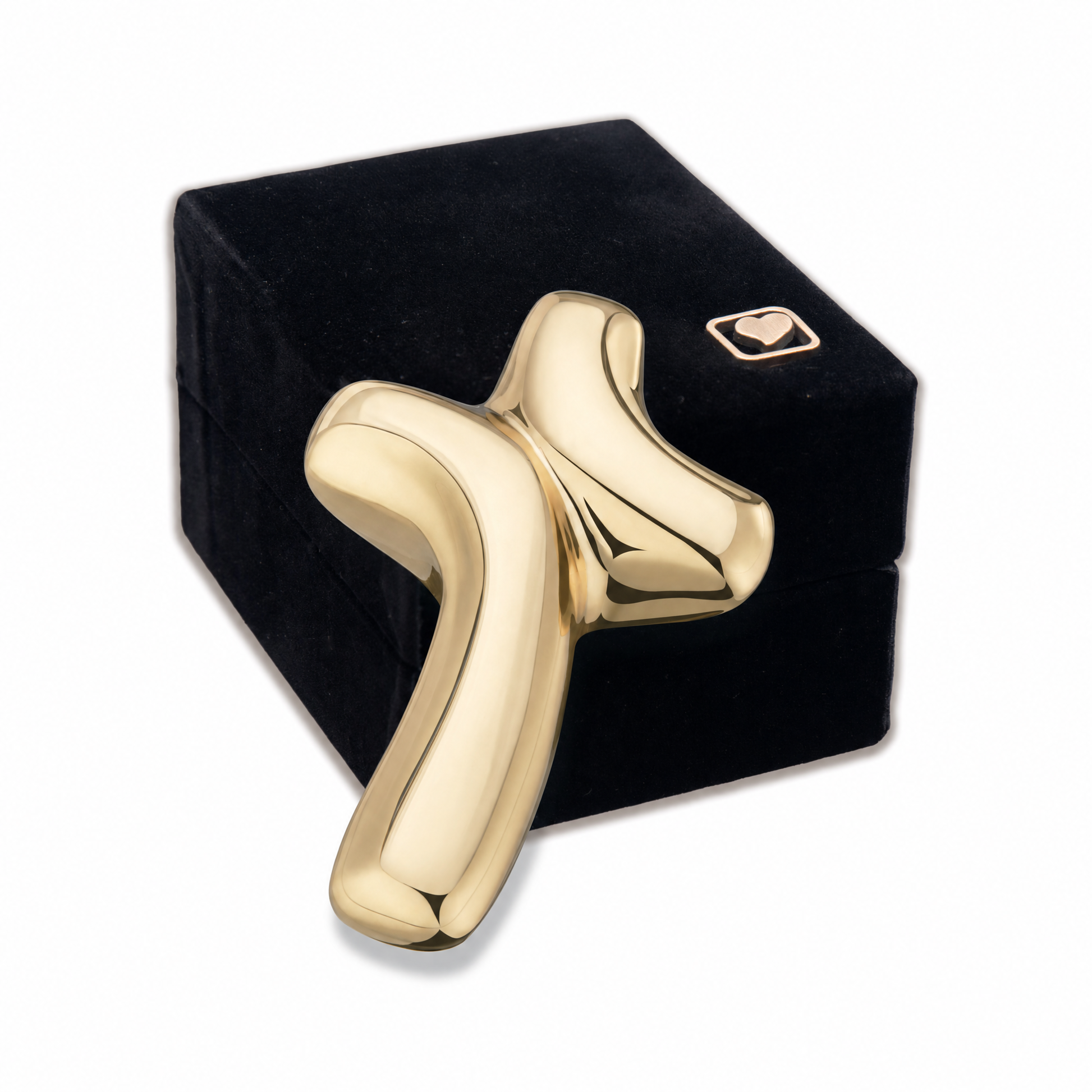 ComfortCross™ Keepsake Urn Pol Gold