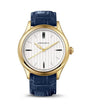 Lux Gold memorial watch — dark blue strap