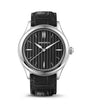 Lux Night memorial watch — black strap