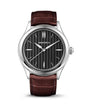 Lux Night memorial watch — chestnut brown strap