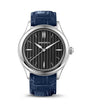 Lux Night memorial watch — dark blue strap