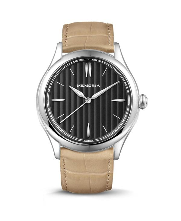 Lux Night memorial watch — sand strap