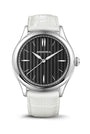 Lux Night memorial watch — white strap