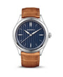 Lux Sky memorial watch — cognac brown strap