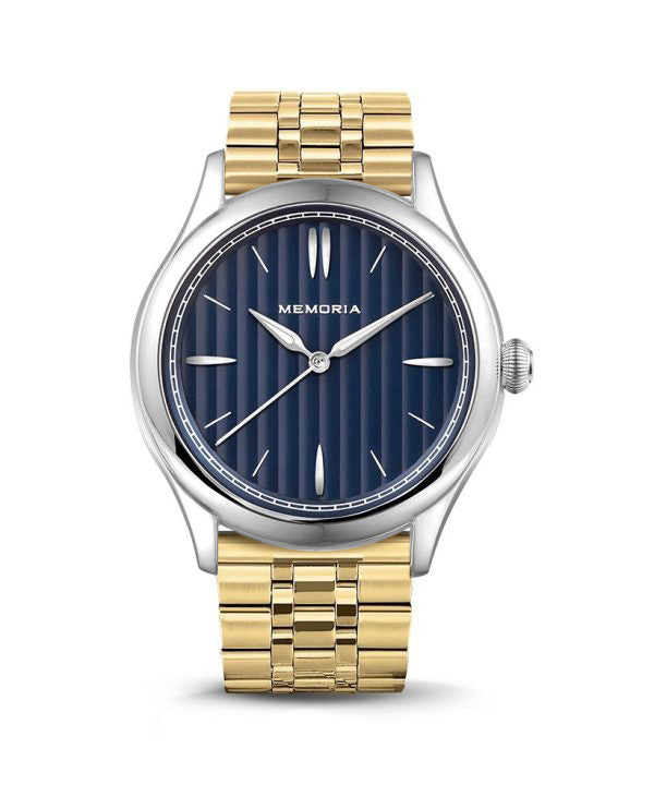 Lux Sky memorial watch — gold strap