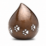 LoveDrop™ Pet Urn Pearl Bronze & Bru Pewter