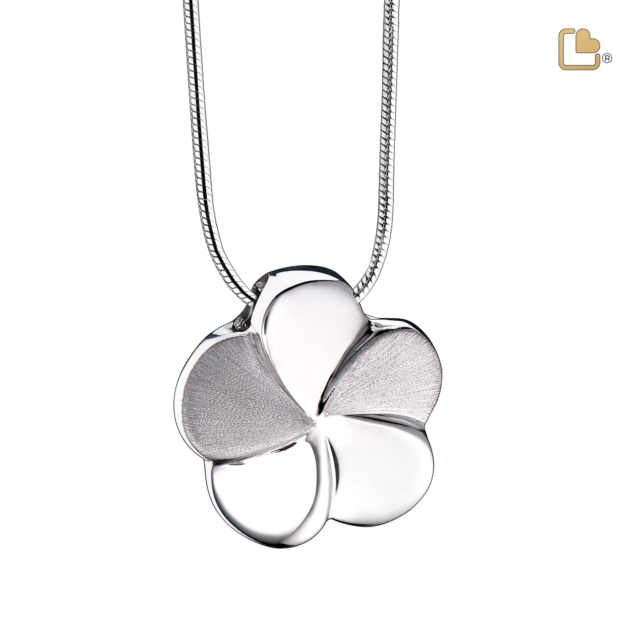 Bloom Ashes Pendant Pol & Bru Silver