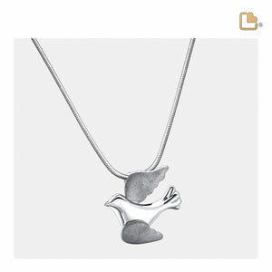 FlyingDove Ashes Pendant Pol & Bru Silver