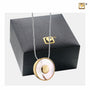 Mother of Pearl Pendant Gold Vermeil