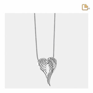 AngelWings Ashes Pendant Pol & Bru Silver