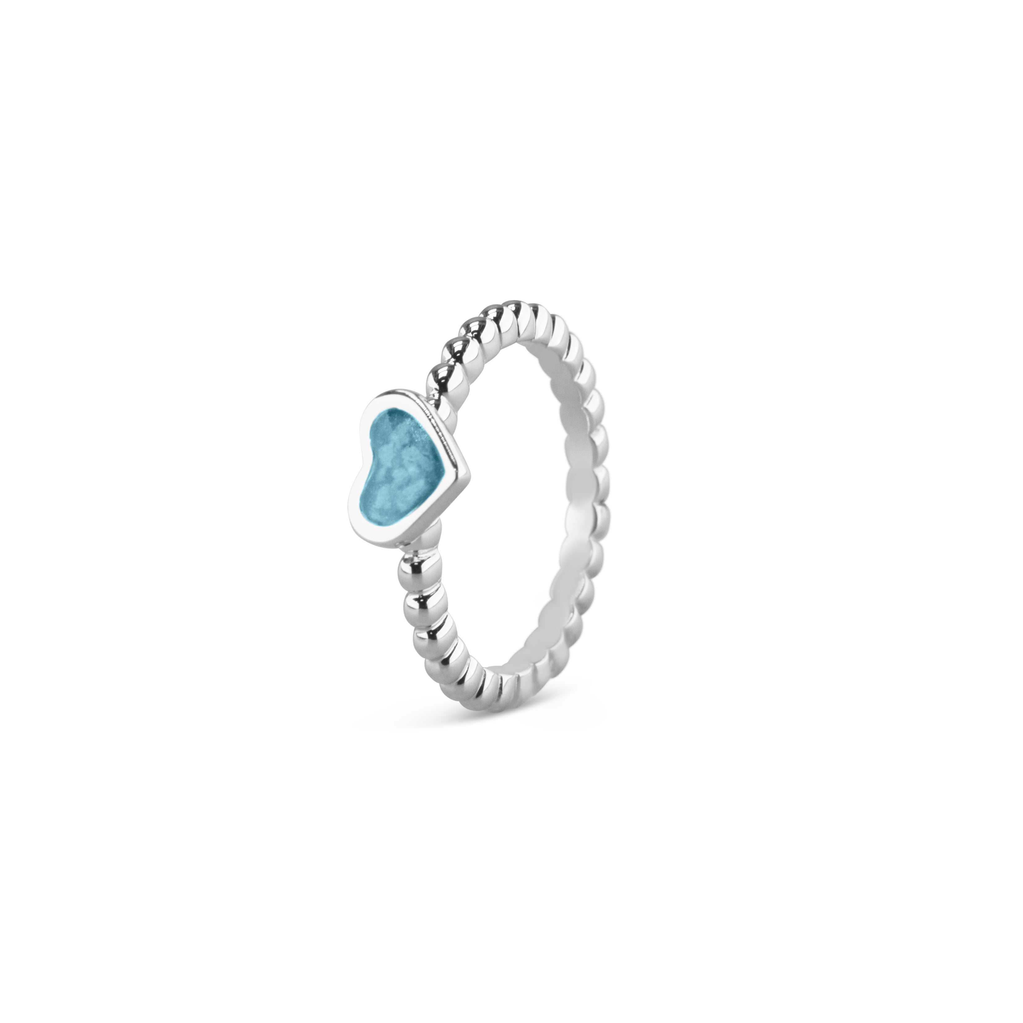 Bubble Band Heart Ring