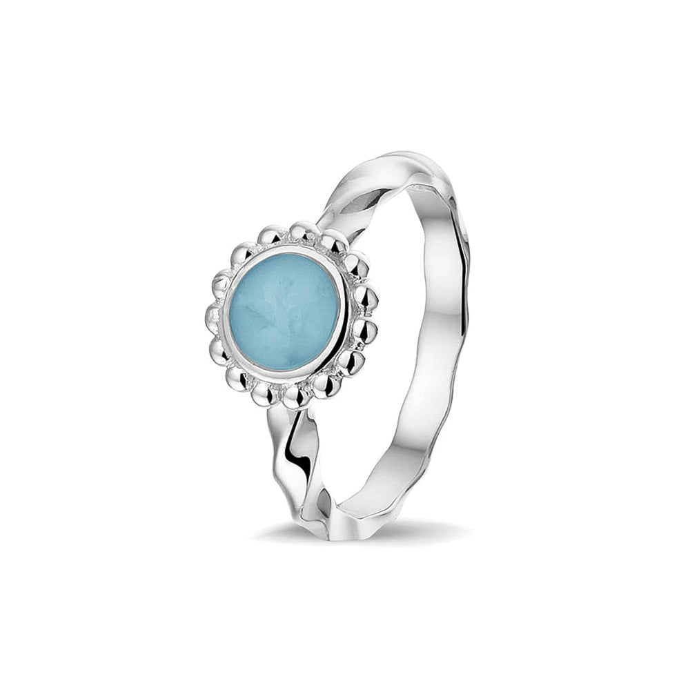 Twisted Band Bubble Ring Round