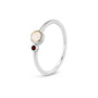 Single Band Birthstone Ring