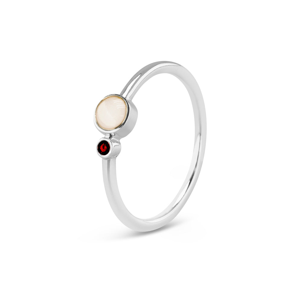 Single Band Birthstone Ring