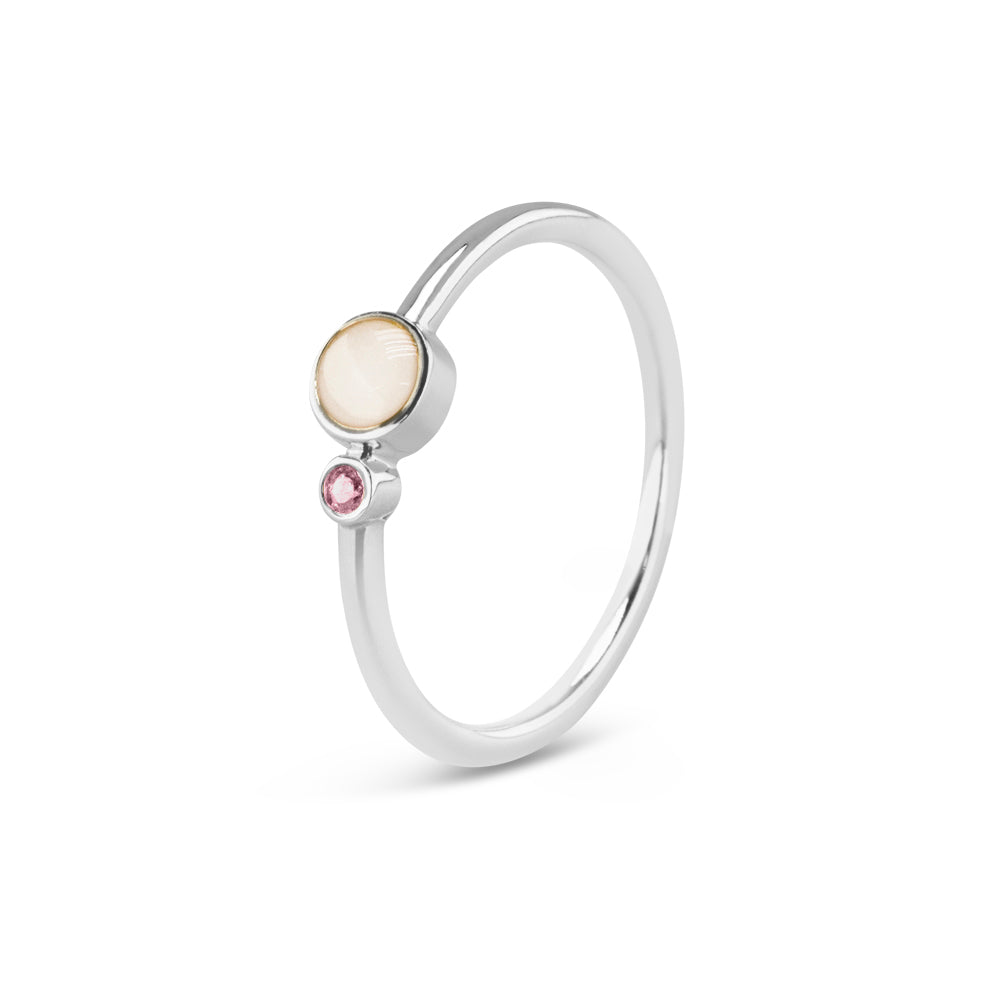 Single Band Birthstone Ring