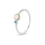 Single Band Birthstone Ring
