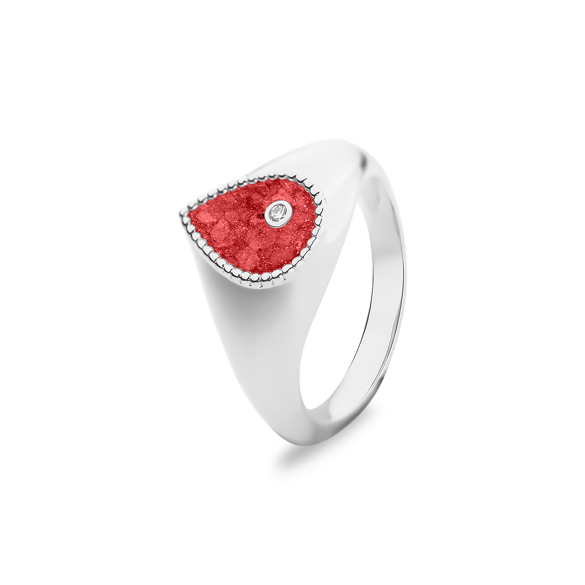 Tear Ring Diamond