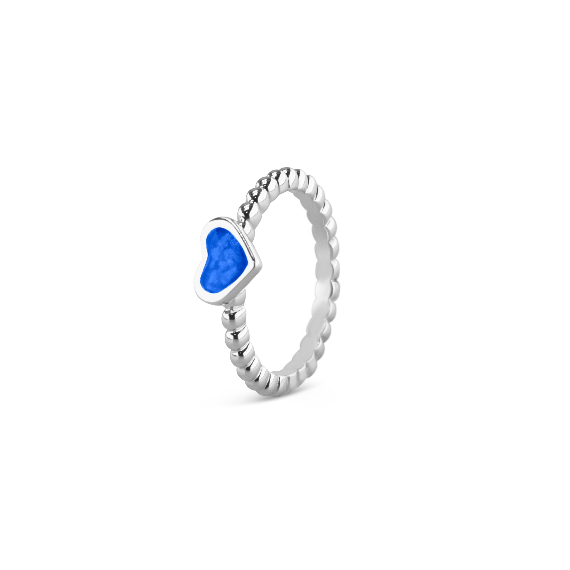 Bubble Band Heart Ring
