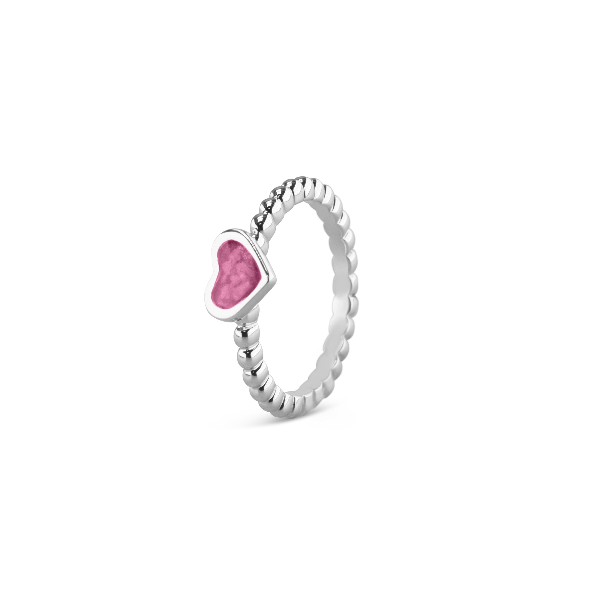 Bubble Band Heart Ring