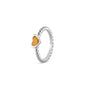 Bubble Band Heart Ring