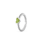 Bubble Band Heart Ring
