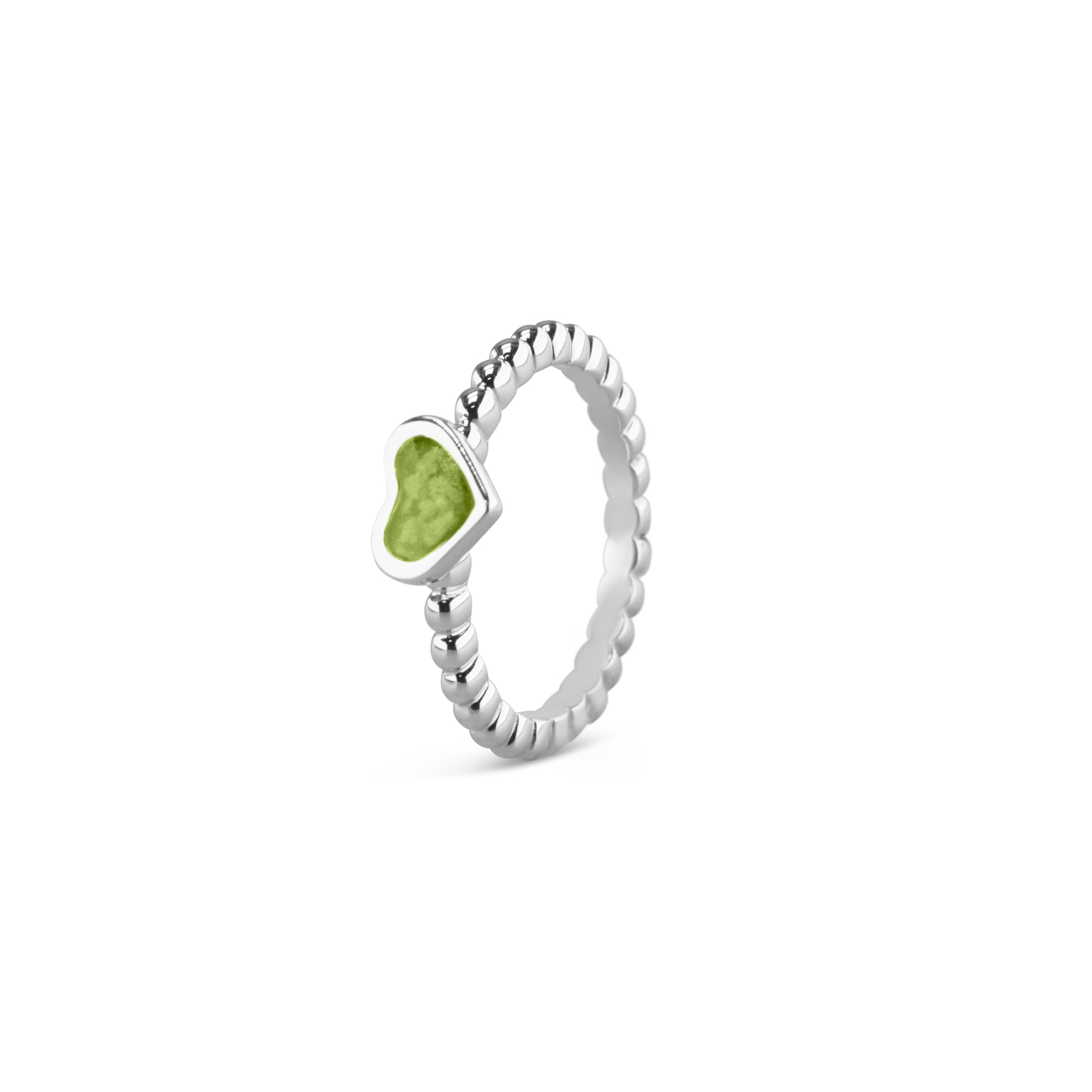 Bubble Band Heart Ring
