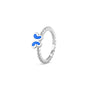 Bubble Band Butterfly Ring
