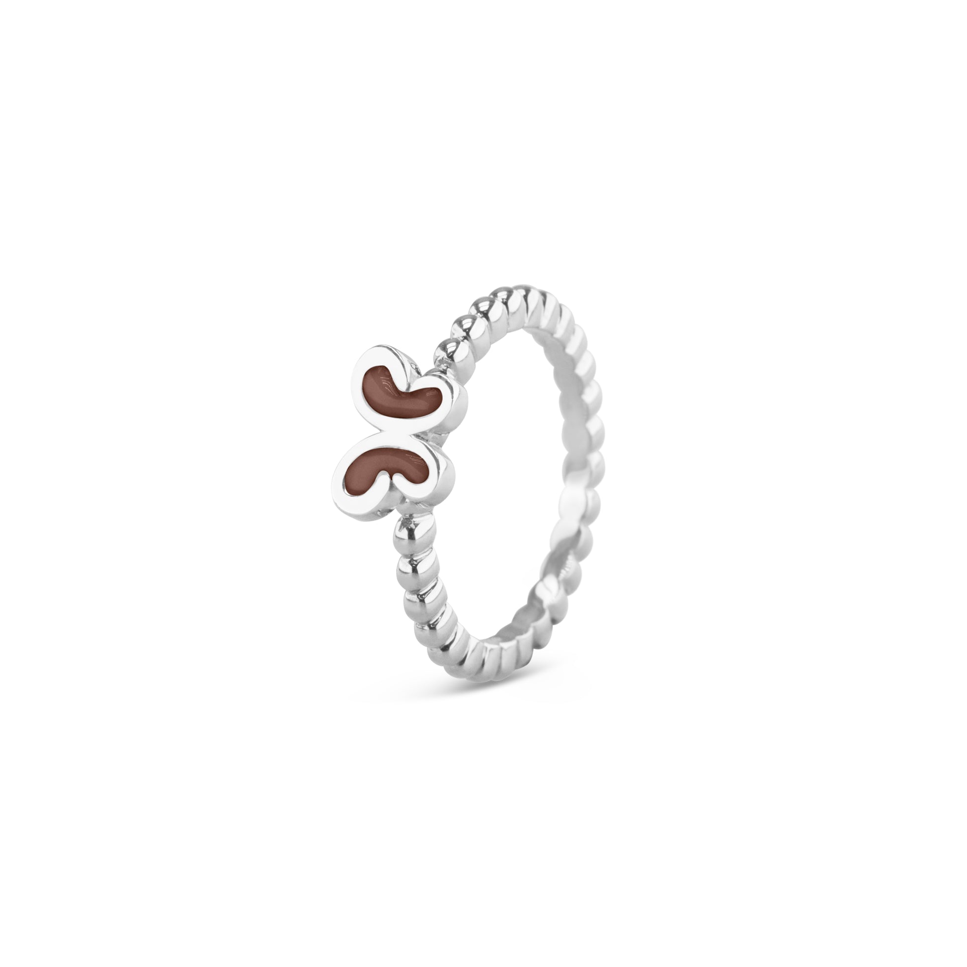 Bubble Band Butterfly Ring