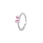 Bubble Band Butterfly Ring