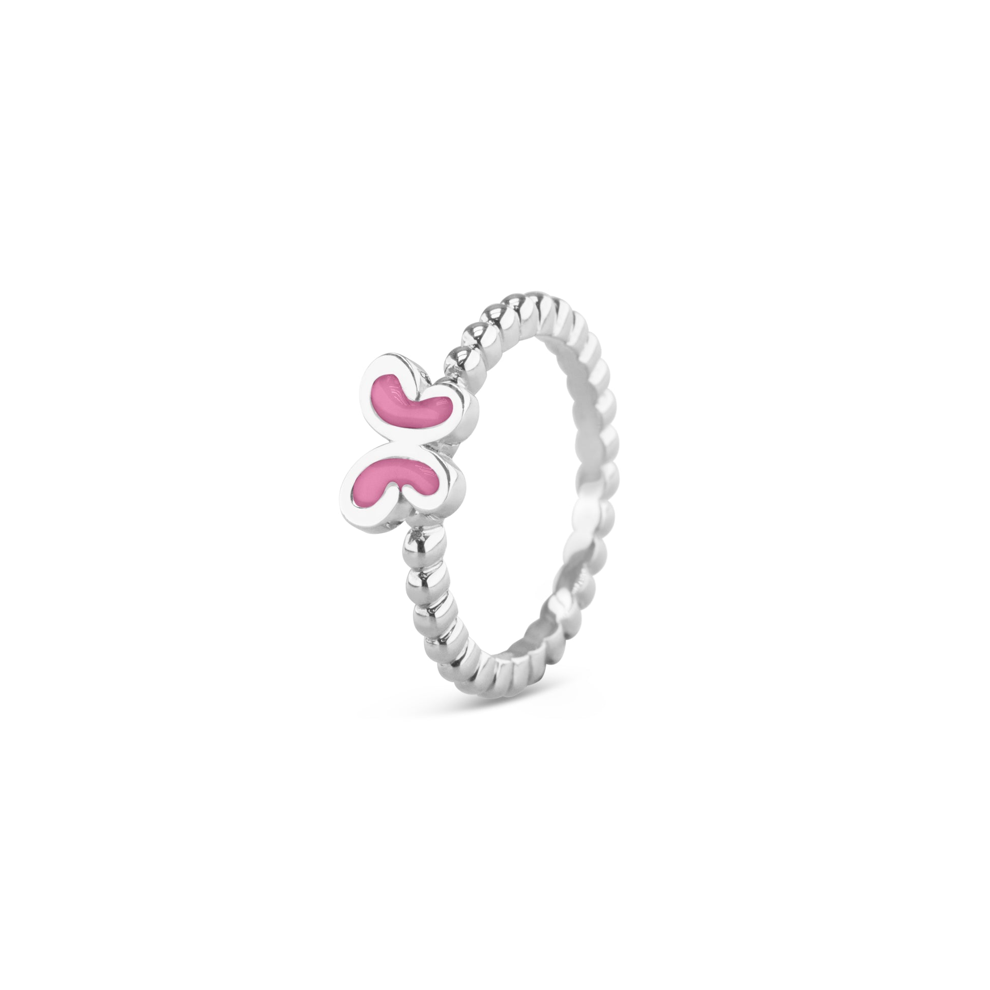 Bubble Band Butterfly Ring