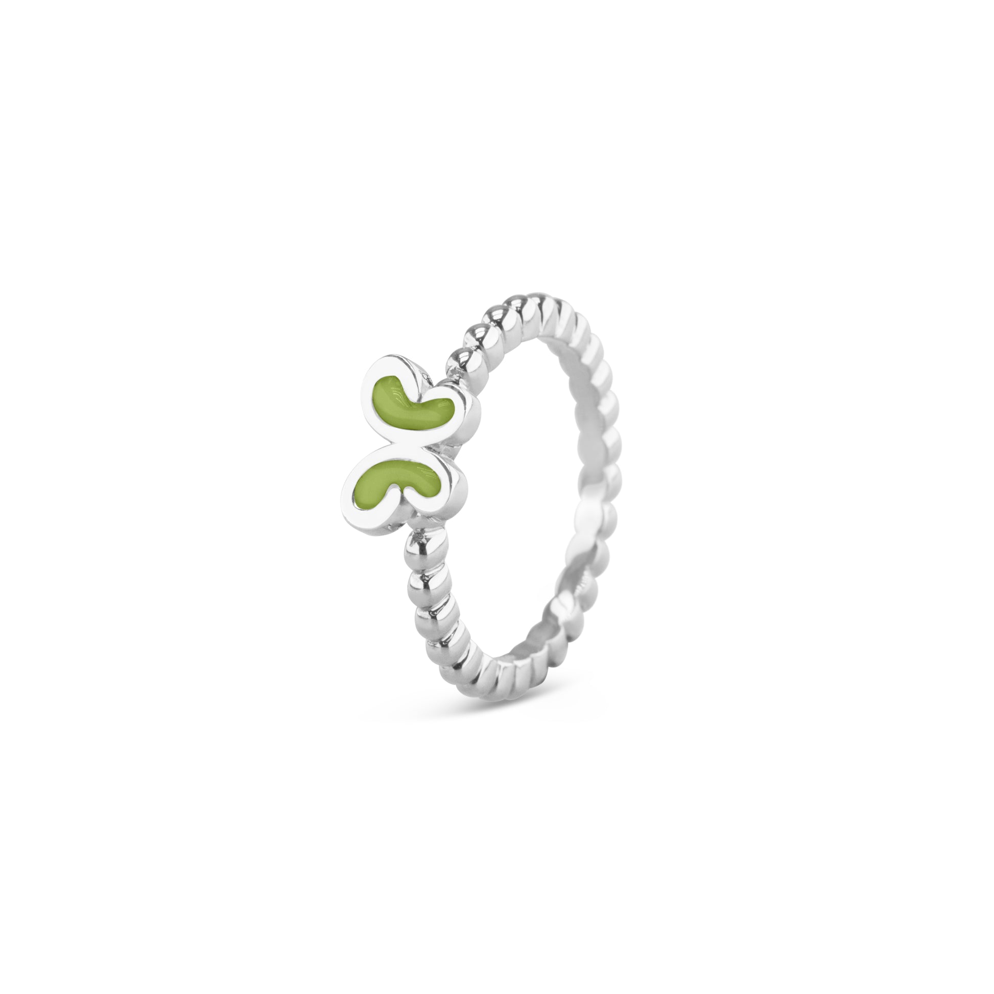 Bubble Band Butterfly Ring