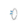 Bubble Band Butterfly Ring