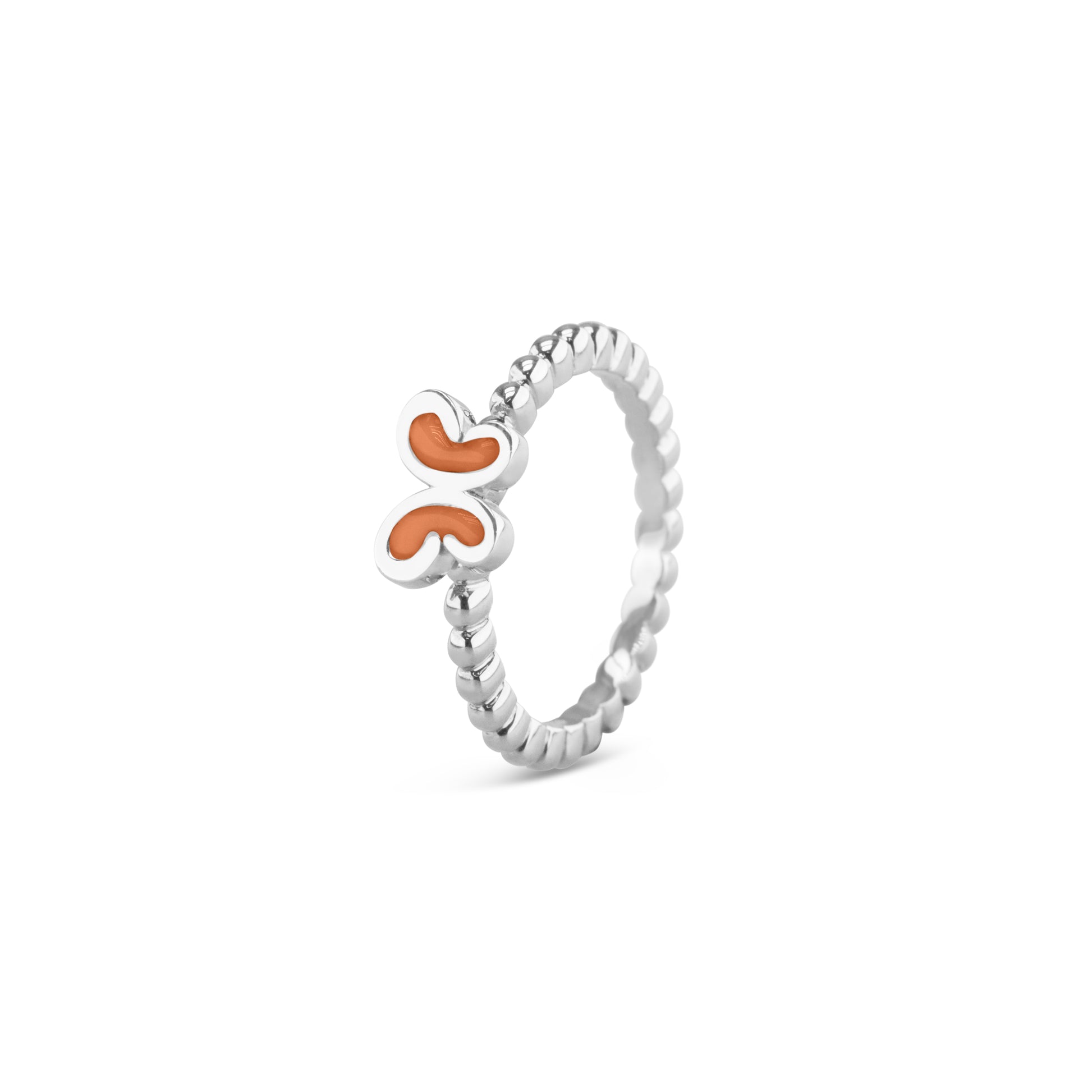 Bubble Band Butterfly Ring