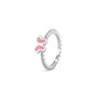 Bubble Band Butterfly Ring