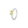Bubble Band Butterfly Ring