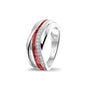 Cross-Over Ring — Red