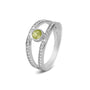Double Band Gems Ring