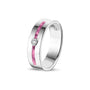 Double Groove Gem Ring