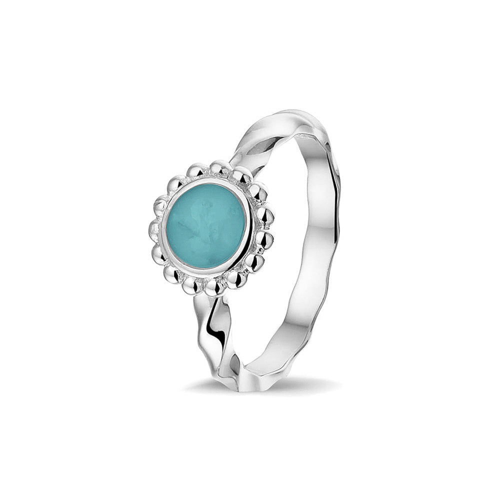 Twisted Band Bubble Ring Round