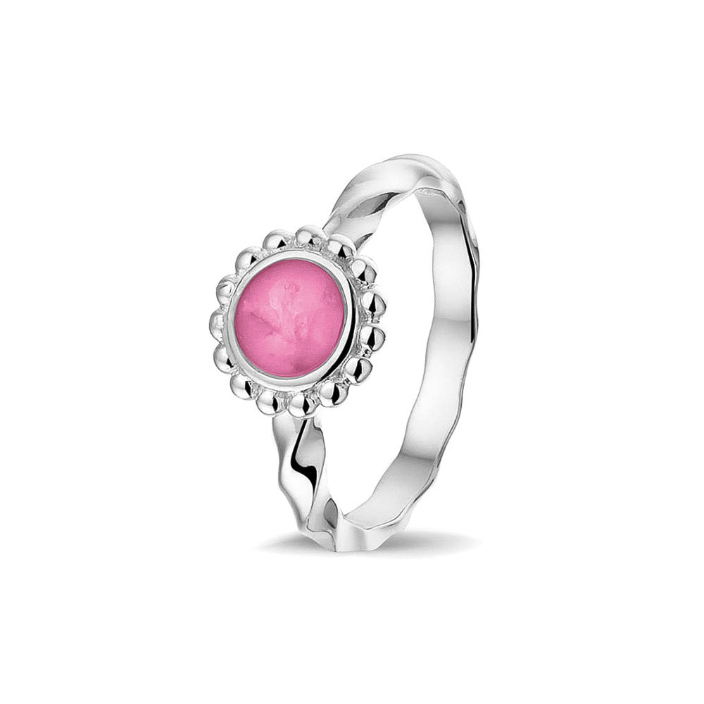 Twisted Band Bubble Ring Round