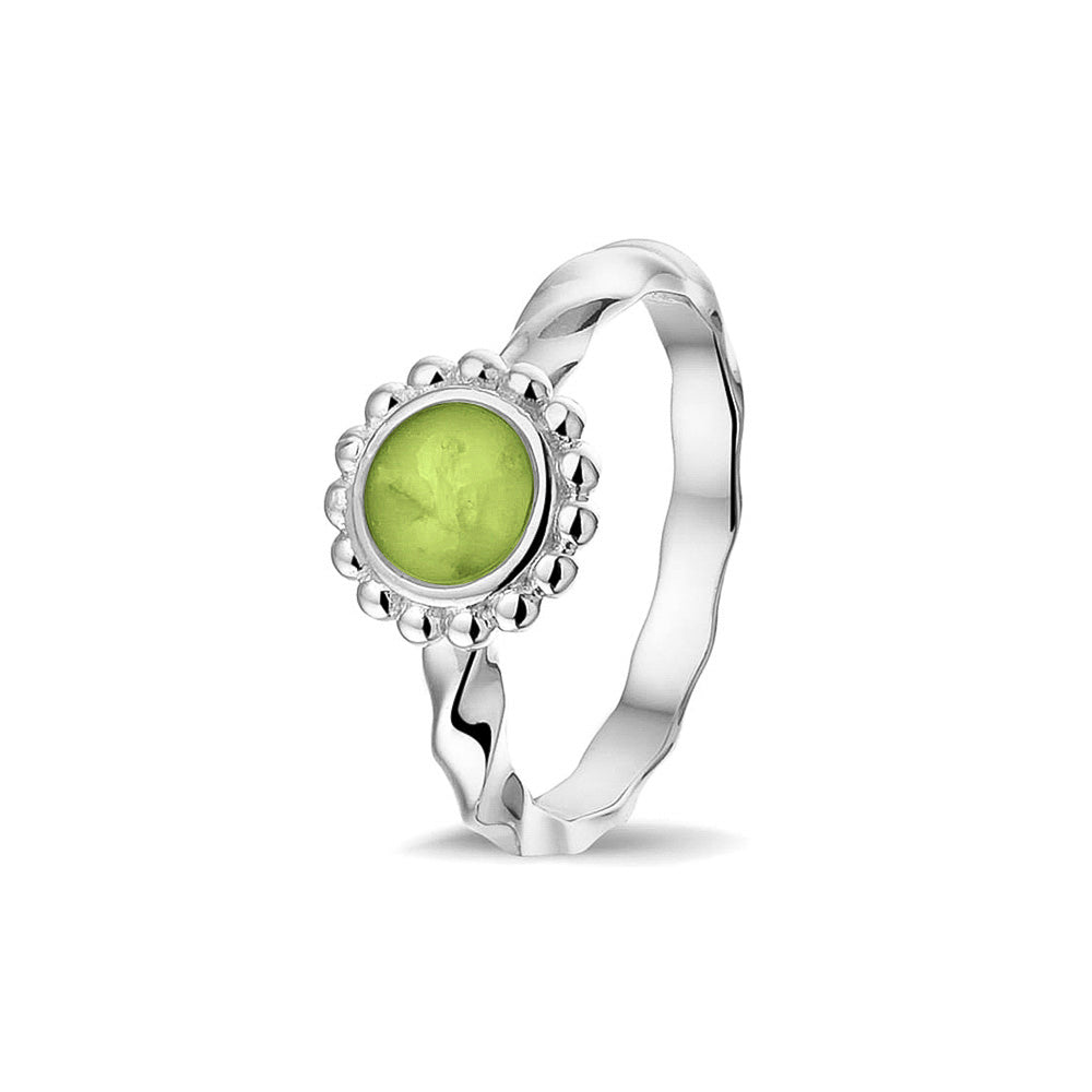 Twisted Band Bubble Ring Round