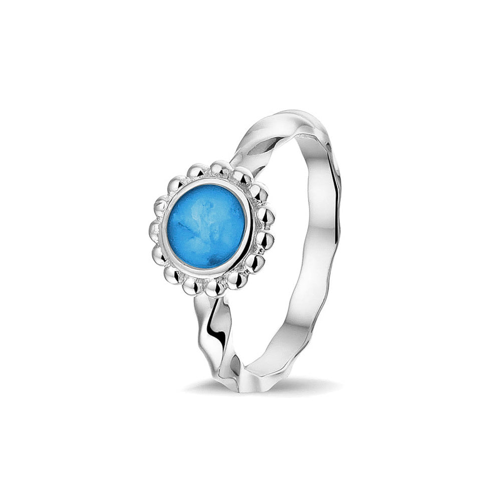 Twisted Band Bubble Ring Round