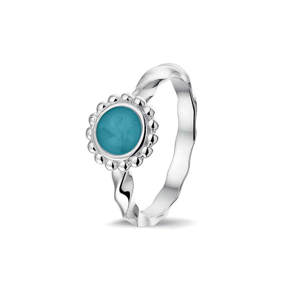 Twisted Band Bubble Ring Round