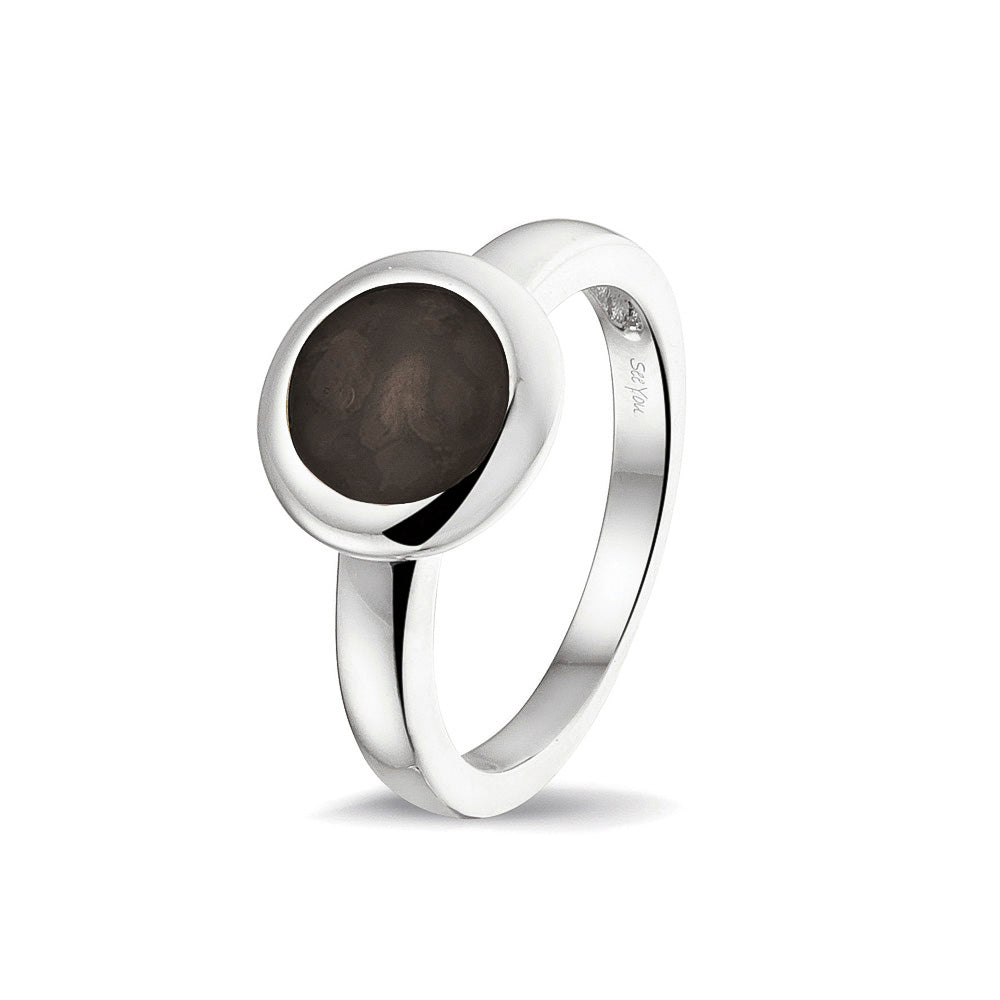 Round Head Polished Ring