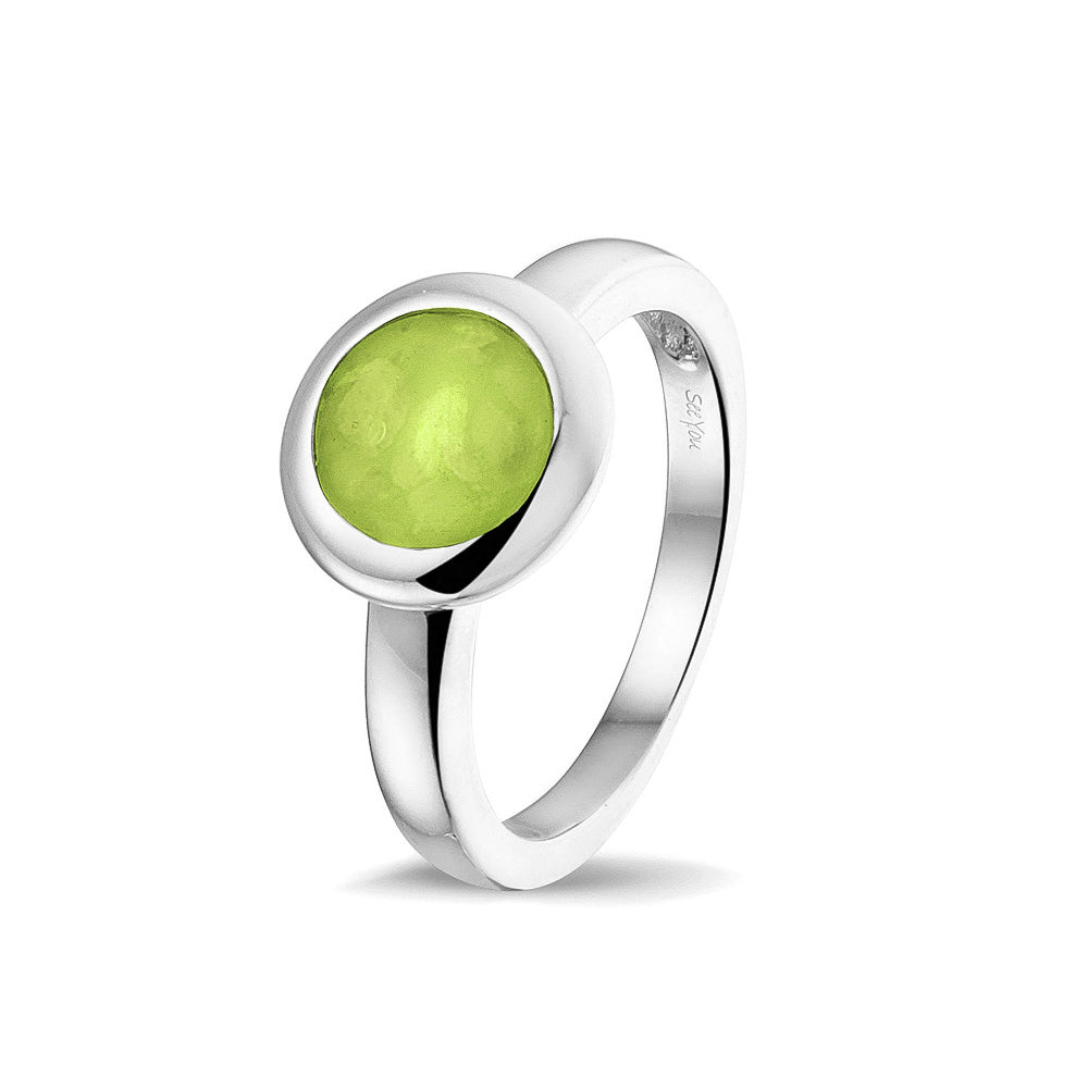 Round Head Polished Ring