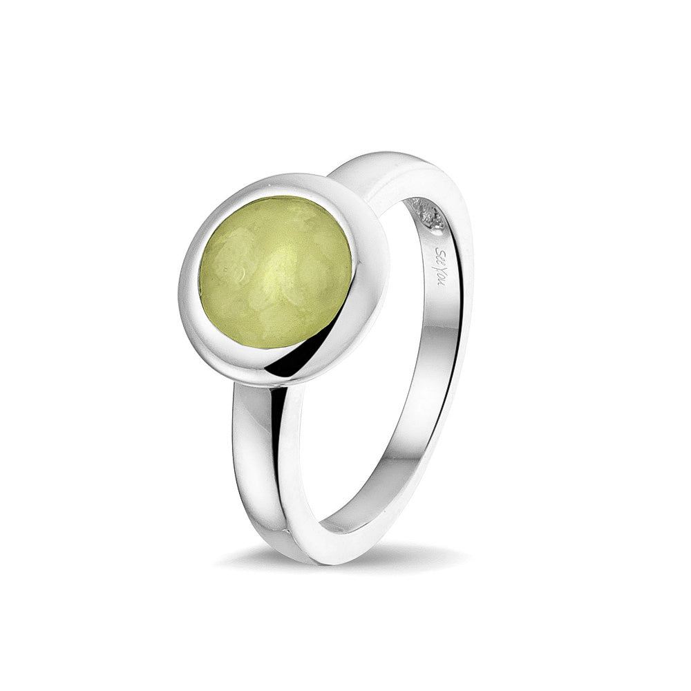 Round Head Polished Ring