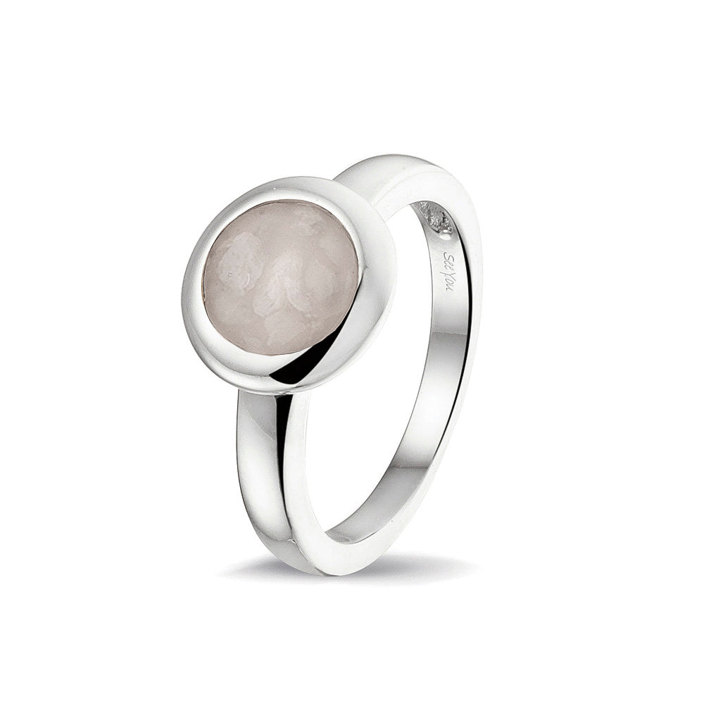 Round Head Polished Ring