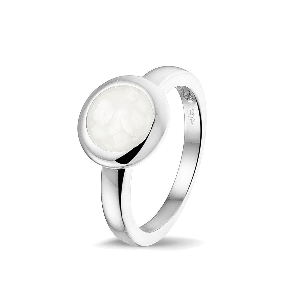 Round Head Polished Ring