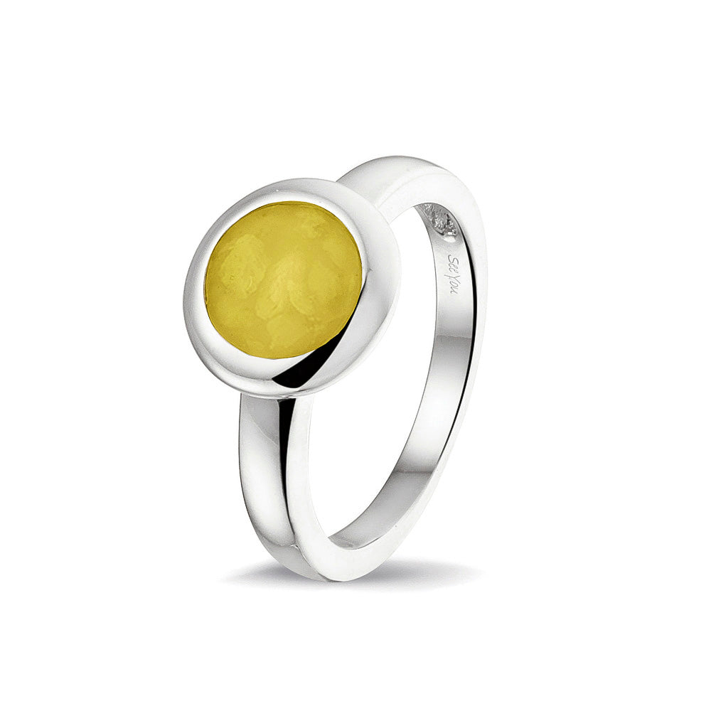 Round Head Polished Ring
