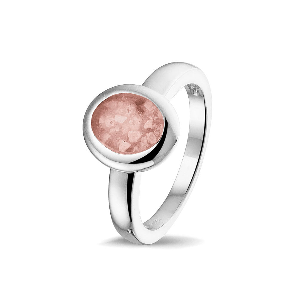 Oval Head Polished Ring